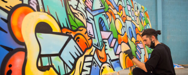 Animation street art